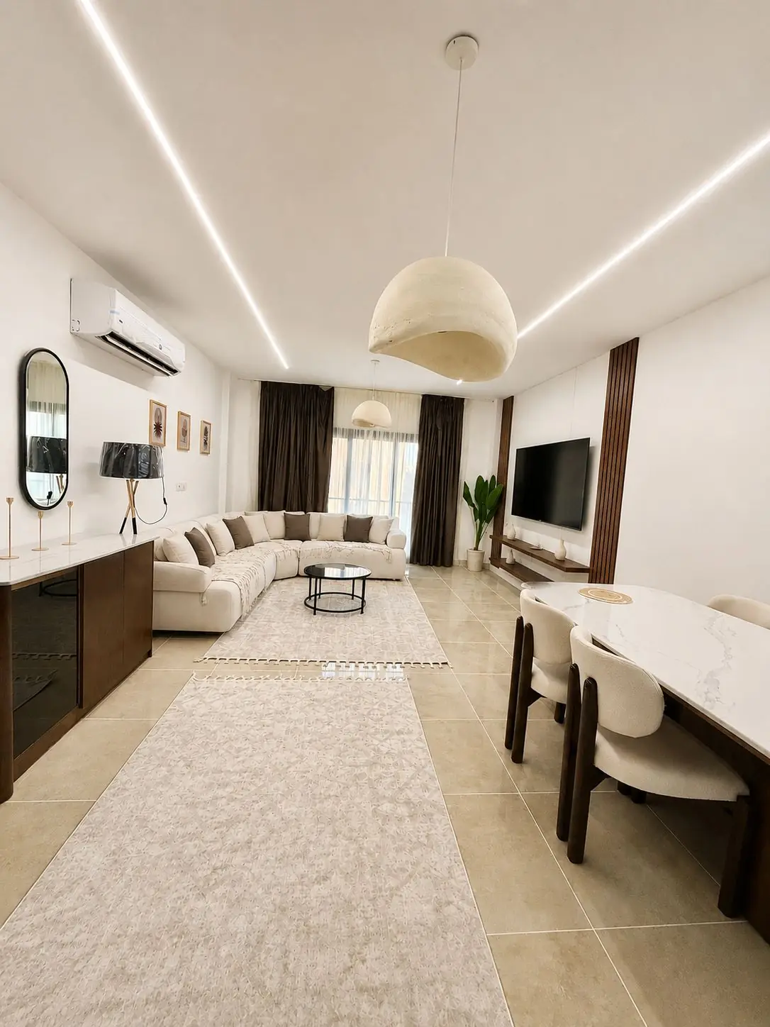 شقة للإيجار في فيفث سكوير - 135 م² - BE-N6024