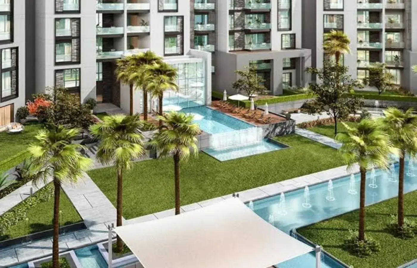شقة للبيع في سوان ليك ريزيدنس - 93 م² - BE-R3846