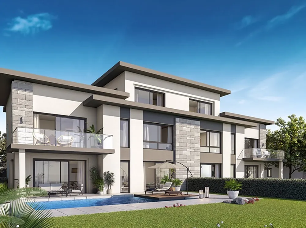 شقة للبيع في سوان ليك ريزيدنس بمساحة 93 متر