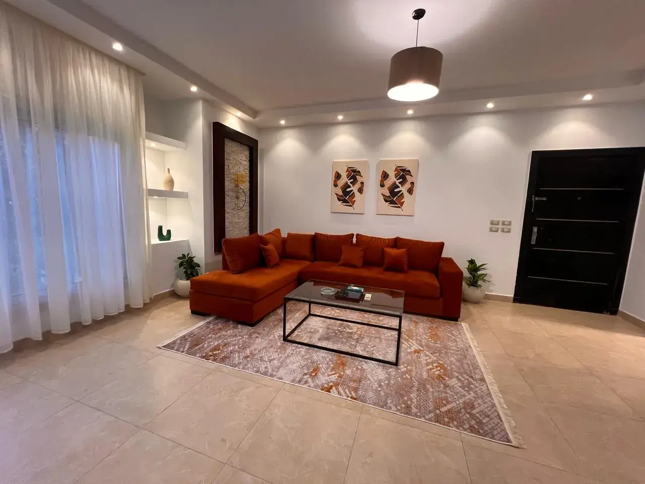 شقة للإيجار في ذا فيلدج القاهرة الجديدة - 150 م² - BE-N3553